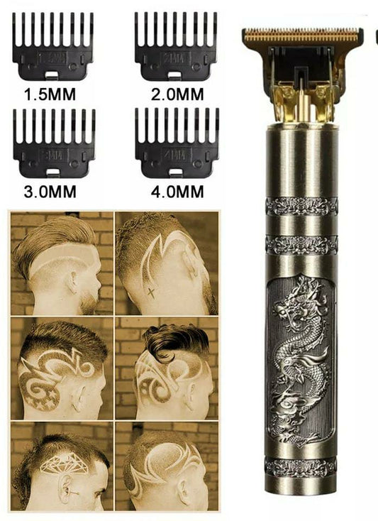 T9 Professional Beard Trimmer Haircut Shaving Machine for Men (Metal Body)