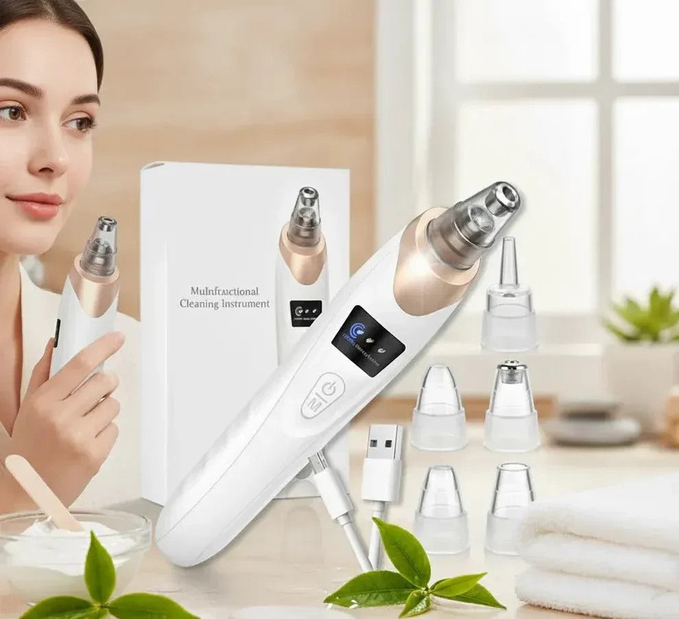 Digital Blackhead Remover Vacuum – Electric Pore Cleaner & Acne Remover Facial Too