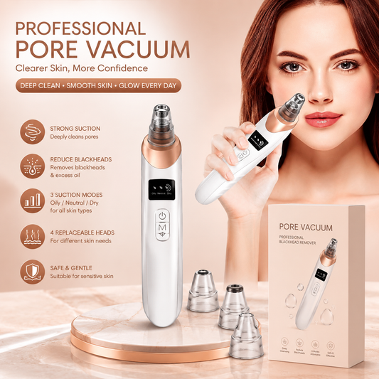 Digital Blackhead Remover Vacuum – Electric Pore Cleaner & Acne Remover Facial Too