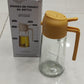 2-in-1 Oil Spray Bottle | Adjustable Mist & Dispenser | 470ml Leak-Proof Glass Container | For Cooking, BBQ, Baking & Air Fryer 380ml (Random Color)